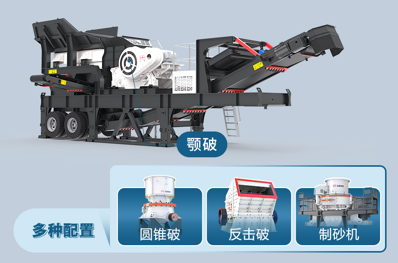 小型移動式破碎機配置